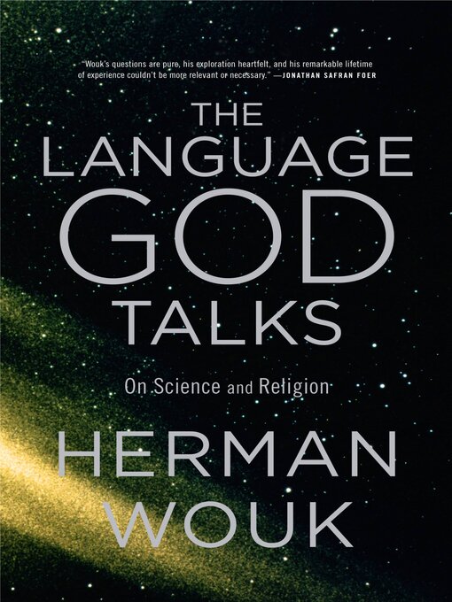 Title details for The Language God Talks by Herman Wouk - Wait list